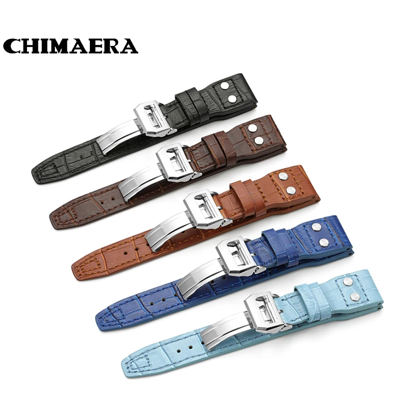 Итальянский ремешок CHIMAERA из воловьей кожи с узором под крокодиловую кожу, 22 мм, разноцветный ремешок из натуральной кожи с комбинированной ...
Итальянский ремешок CHIMAERA из воловьей кожи с узором под крокодиловую кожу, 22 мм, разноцветный ремешок из натуральной кожи с комбинированной ...