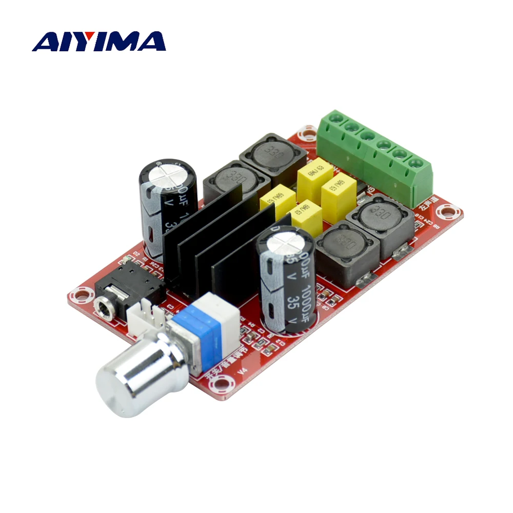 Цифровой усилитель AIYIMA плата DC24V TPA3116D2 2x50 Вт двухканальный стерео усилитель|amplifier