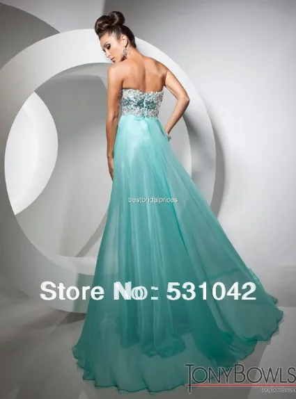 cheap-Wholesale Strapless Beaded Crystal Sweetheart Full Length Long Formal Evening Prom gowns Pageant Gown TY050 | Свадьбы и