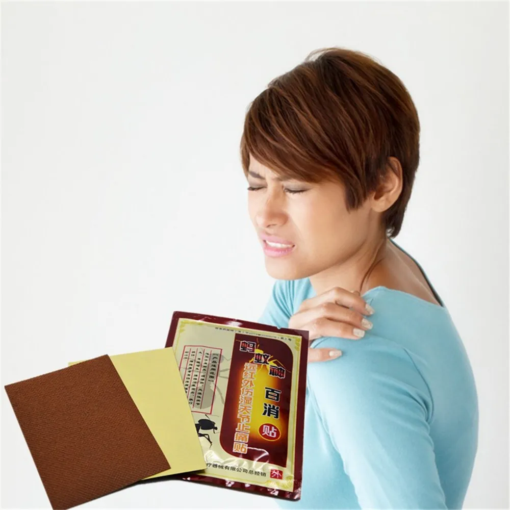 DISAAR Wholesale 8Pcs Chinese Herbal Patches Ant venom Essential Oil Neck Back Body Relaxation Pain Killer Body Massage Plaster
DISAAR Wholesale 8Pcs Chinese Herbal Patches Ant venom Essential Oil Neck Back Body Relaxation Pain Killer Body Massage Plaster