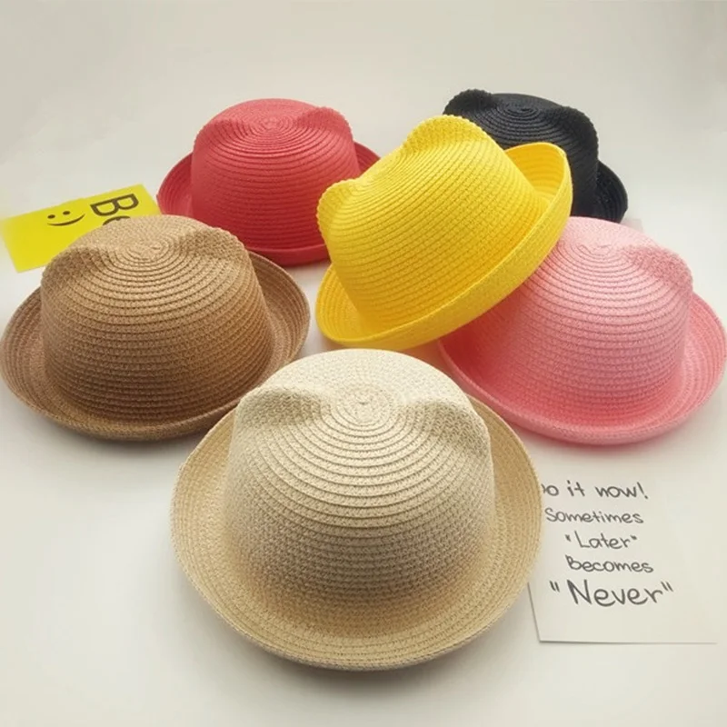 2020 new children's cartoon straw hat wild summer men and women hats cute cat ears sun hats a variety of colors to choose from
2020 new children's cartoon straw hat wild summer men and women hats cute cat ears sun hats a variety of colors to choose from