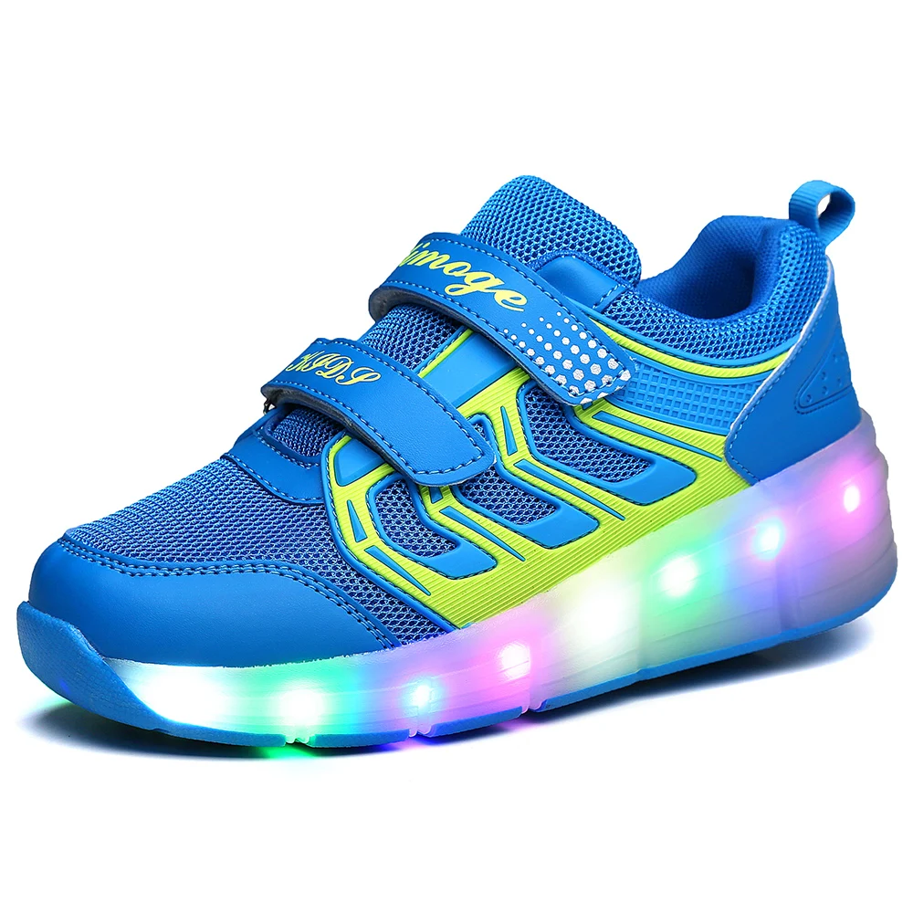 LED 2020 Shoes with Wing Automatic Lamp Flashing Sport Casual Shoes Kids Sneakers Fashion Breathable for Boys & Girls
LED 2020 Shoes with Wing Automatic Lamp Flashing Sport Casual Shoes Kids Sneakers Fashion Breathable for Boys & Girls