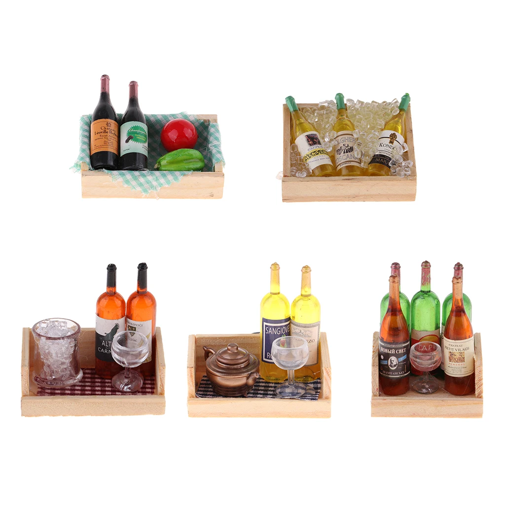 Handcrafted Magnetic Miniature Fridge Sticker Doll House Plastic Fruit Wine Glass Accessories 1/12 Miniature Champagne Bottles
Handcrafted Magnetic Miniature Fridge Sticker Doll House Plastic Fruit Wine Glass Accessories 1/12 Miniature Champagne Bottles