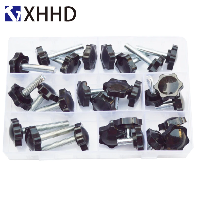 Star Hex Shaped Head Clamping Screw Metric Bolts Knob Plastic Carbon Steel Galvanization Hardware Sae Assortment Kit Set M8
Star Hex Shaped Head Clamping Screw Metric Bolts Knob Plastic Carbon Steel Galvanization Hardware Sae Assortment Kit Set M8