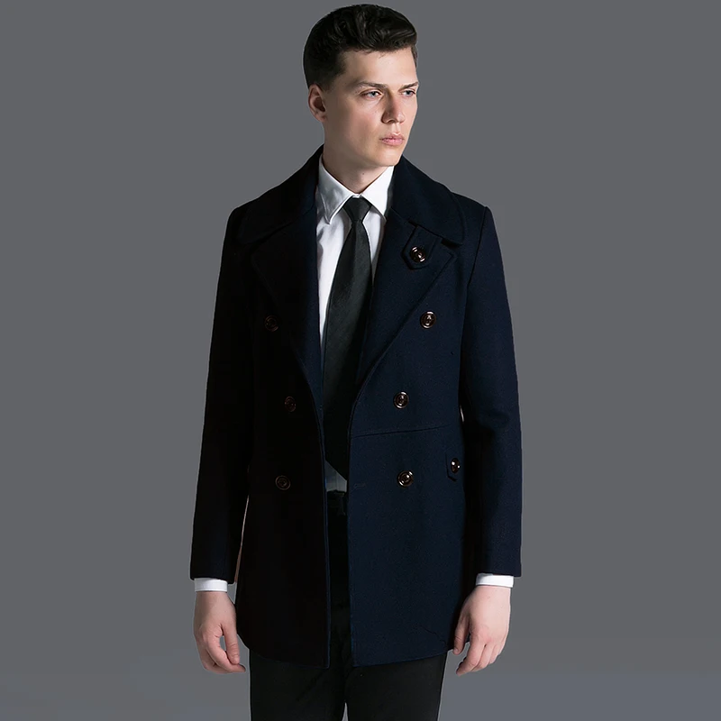 Minglu Wool Mens Trench Luxury Double Breasted Solid Color Long Style Mens Jackets And Coats Plus Size 6xl Slim Fit Man Coats
Minglu Wool Mens Trench Luxury Double Breasted Solid Color Long Style Mens Jackets And Coats Plus Size 6xl Slim Fit Man Coats