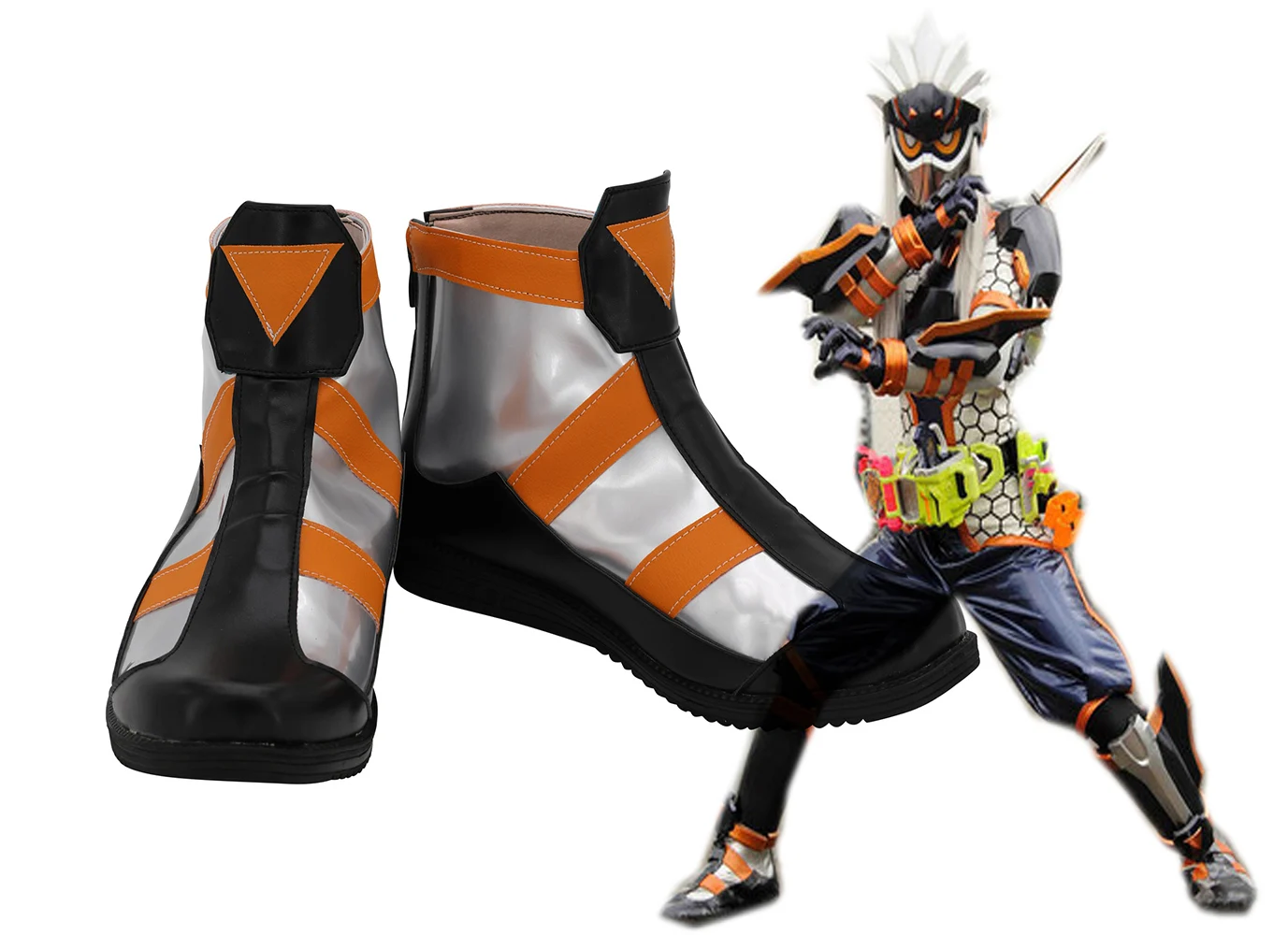 Маскарадный Райдер Fuma обувь для косплея Kamen Rider Fuma косплей короткие сапоги на заказ любой размер
Маскарадный Райдер Fuma обувь для косплея Kamen Rider Fuma косплей короткие сапоги на заказ любой размер