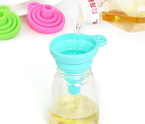 3pc Silicone Funil Folding Trichter Filling Bottle Filler Retractable Funnels Trechte Oil Funnel Home Gadgets Kichen Accessories
3pc Silicone Funil Folding Trichter Filling Bottle Filler Retractable Funnels Trechte Oil Funnel Home Gadgets Kichen Accessories