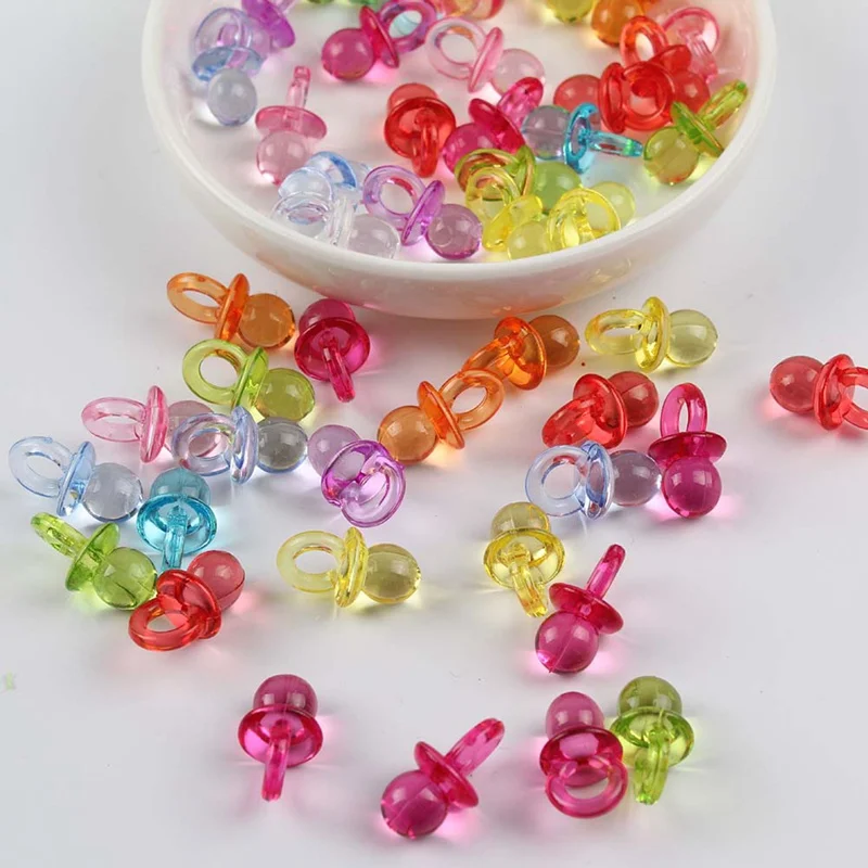 50Pcs/Lot Acrylic Resin Baby Pacifier Beads For Kids Handmade DIY Baby Pacifier Accessories Kids Toy
50Pcs/Lot Acrylic Resin Baby Pacifier Beads For Kids Handmade DIY Baby Pacifier Accessories Kids Toy