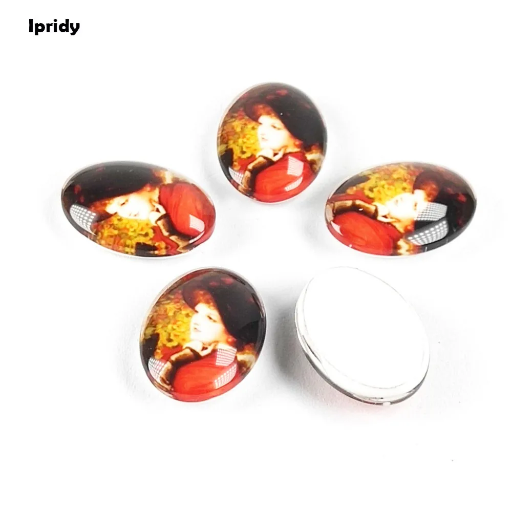20Pcs/lot 13x18mm Printed Glass Half Oval/Dome Cabochons for glass patch flowers time gems hair accessories wholesale
20Pcs/lot 13x18mm Printed Glass Half Oval/Dome Cabochons for glass patch flowers time gems hair accessories wholesale