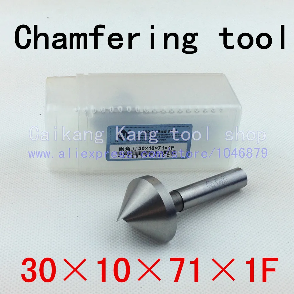 Head: 30mm New M2AI 90 angle Super-hard high-speed steel bevel chamfering tool Single Flute Straight Shank 30*10*71*1F
Head: 30mm New M2AI 90 angle Super-hard high-speed steel bevel chamfering tool Single Flute Straight Shank 30*10*71*1F