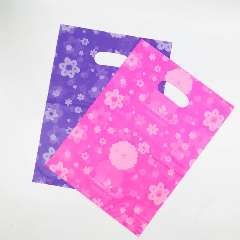 50Pcs Purple/Hot Pink Flower Plastic Gift Bags Boutique Vector Shopping Bags 25X35CM Plastic Gift Bags Handle
50Pcs Purple/Hot Pink Flower Plastic Gift Bags Boutique Vector Shopping Bags 25X35CM Plastic Gift Bags Handle