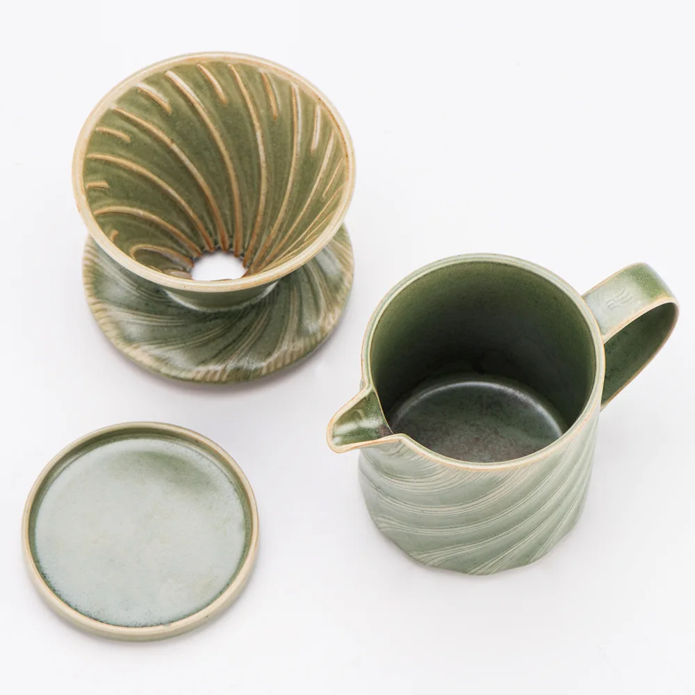 Ceramic Coffee Pot Set Hand Item Filter Retro Drip Coffee Cups of Home Brewed Coffee
Ceramic Coffee Pot Set Hand Item Filter Retro Drip Coffee Cups of Home Brewed Coffee