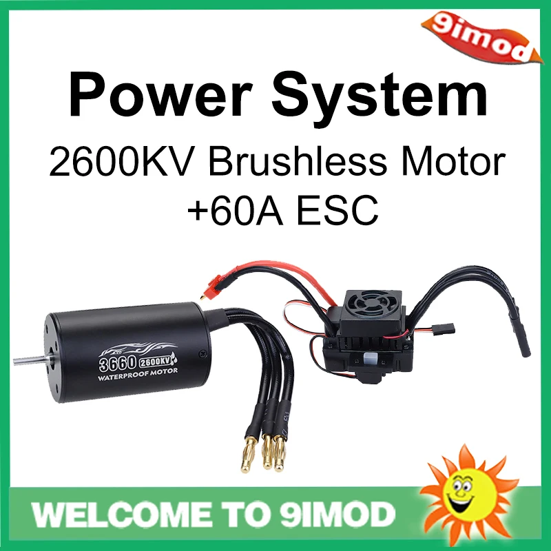 3660 Brushless Motor 2600KV 3300KV Sensorless Waterproof 4 Pole 3.175mm+60A ESC For 1/8 RC Drift Racing Off-road Car Truck
3660 Brushless Motor 2600KV 3300KV Sensorless Waterproof 4 Pole 3.175mm+60A ESC For 1/8 RC Drift Racing Off-road Car Truck