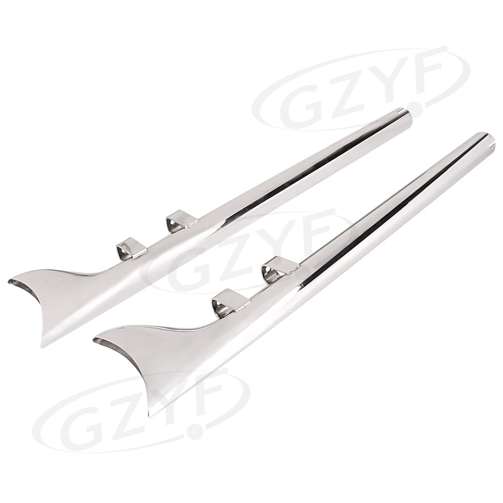 Motorcycle 33" Exhaust Mufflers Fishtail Drag Pipe Slip On for Harley Touring Electra/Road /Street Glide Ultra Classic 1995-2016
Motorcycle 33" Exhaust Mufflers Fishtail Drag Pipe Slip On for Harley Touring Electra/Road /Street Glide Ultra Classic 1995-2016