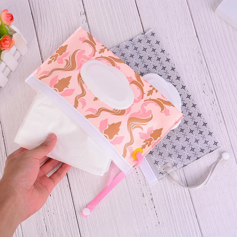 Eco-friendly Wet Wipes Bag Clutch and Clean Wipes Carrying Case Clamshell Cosmetic Pouch Easy-carry Snap-strap Wipes Container
Eco-friendly Wet Wipes Bag Clutch and Clean Wipes Carrying Case Clamshell Cosmetic Pouch Easy-carry Snap-strap Wipes Container