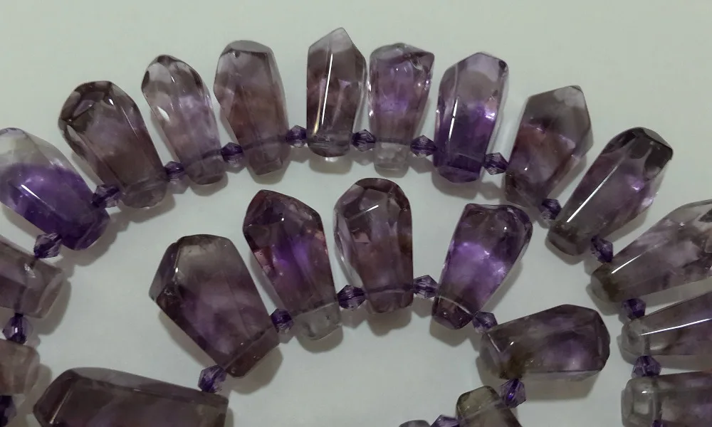 Sell One Strand 16" High Quality Amethys t Quartz Polished Point Beads,Gem stone Jewelry Necklace Making Bead
Sell One Strand 16" High Quality Amethys t Quartz Polished Point Beads,Gem stone Jewelry Necklace Making Bead