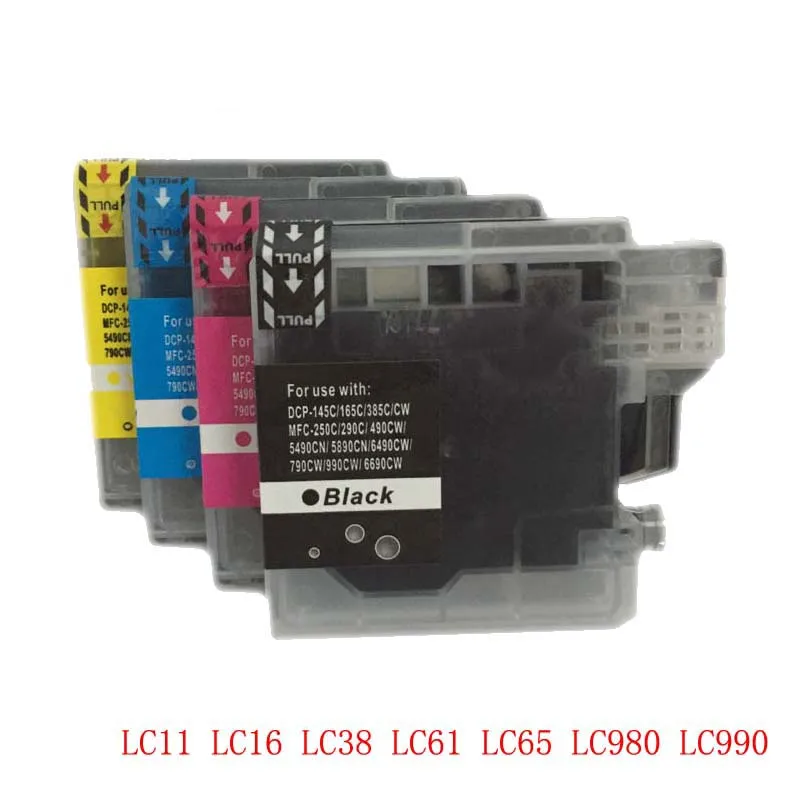 vilaxh 1Set LC11 LC16 LC38 LC61 LC65 LC67 LC980 LC1100 Ink Cartridge for Brother DCP-385C DCP-390CN DCP-395CN DCP-535CN
vilaxh 1Set LC11 LC16 LC38 LC61 LC65 LC67 LC980 LC1100 Ink Cartridge for Brother DCP-385C DCP-390CN DCP-395CN DCP-535CN