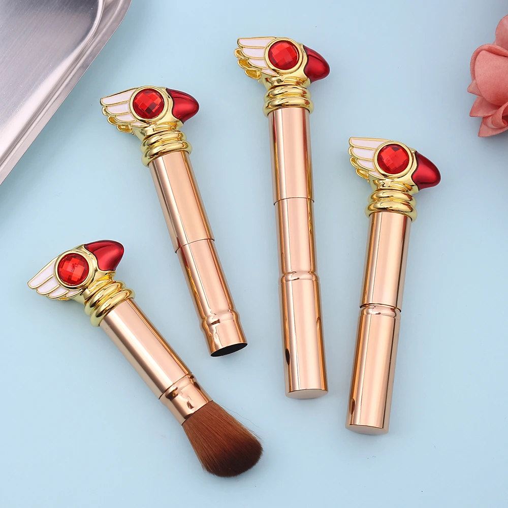 New 1pc Makeup Brush Cosmetic Brush Cute Bird Head Power Blush Trimming Kabuki Brush Magic Wand With Crystal Beauty Makeup Tool
New 1pc Makeup Brush Cosmetic Brush Cute Bird Head Power Blush Trimming Kabuki Brush Magic Wand With Crystal Beauty Makeup Tool