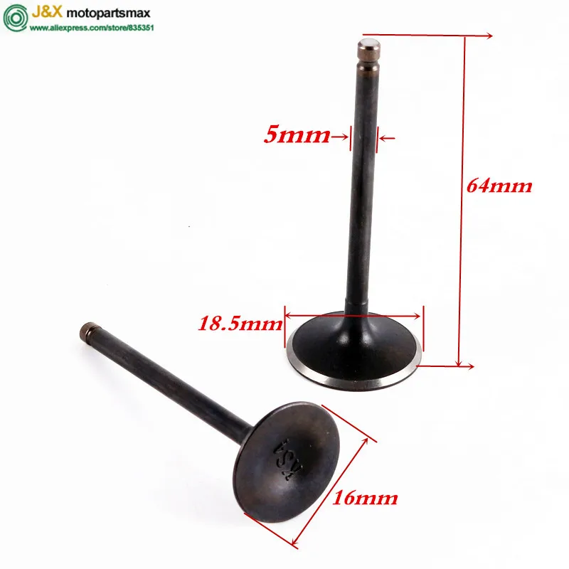 4 stroke Scooter Moped ATV 139QMB 139QMA 1P37QMA Engine GY6 50 80 64mm or 69mm Valve Spring Assembly Kit 
4 stroke Scooter Moped ATV 139QMB 139QMA 1P37QMA Engine GY6 50 80 64mm or 69mm Valve Spring Assembly Kit