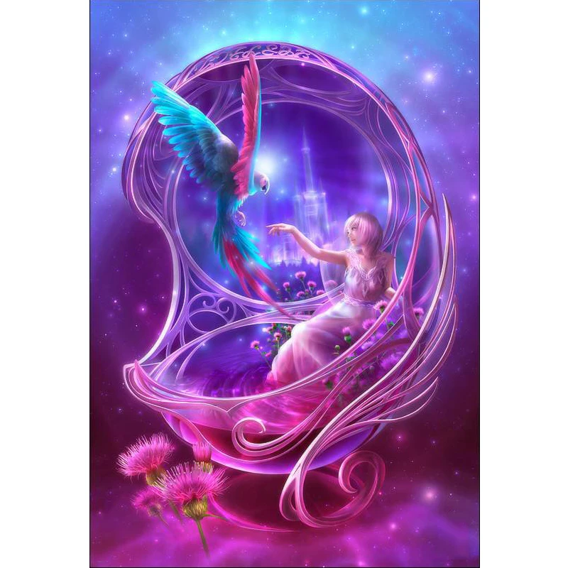 Princess and parrot diamond Embroidery diy diamond painting mosaic diamant painting 3d cross stitch diamond pictures H403
Princess and parrot diamond Embroidery diy diamond painting mosaic diamant painting 3d cross stitch diamond pictures H403