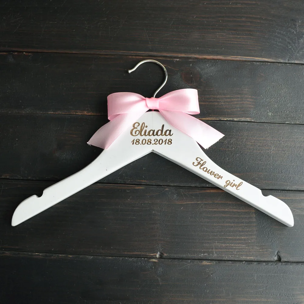 Custom Flower Girl Hangers, Personalized Kids Hanger, Children's Custom Hangers with Ribbon, Custom Kids Bridal Wedding Hangers
Custom Flower Girl Hangers, Personalized Kids Hanger, Children's Custom Hangers with Ribbon, Custom Kids Bridal Wedding Hangers