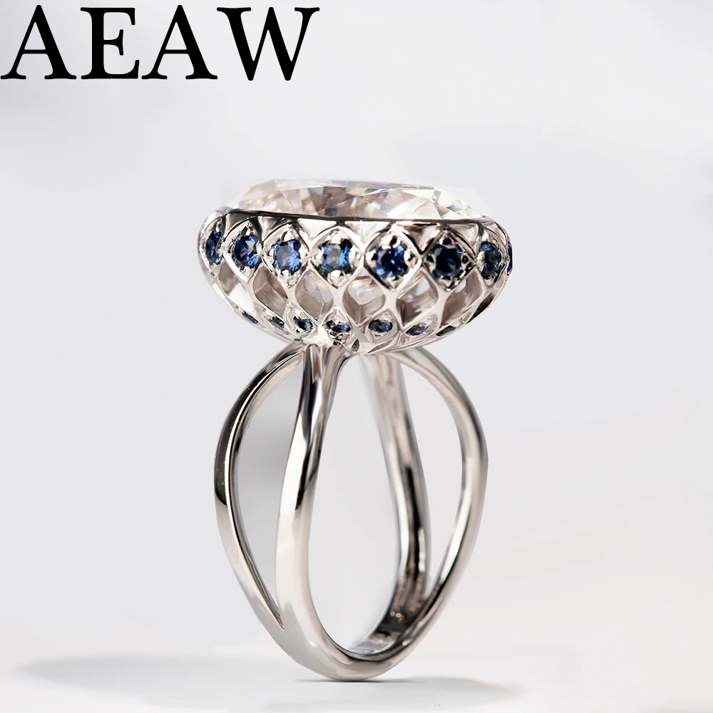 7CTW 14mm Oval Cut Engagement&Wedding Moissanite Natual Sapphire Ring Double Halo Ring Genuine 14K Gold Solid for Women
7CTW 14mm Oval Cut Engagement&Wedding Moissanite Natual Sapphire Ring Double Halo Ring Genuine 14K Gold Solid for Women