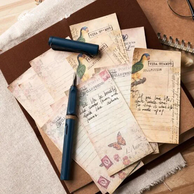 Life Note Memo Pad Retro Series 30sheets Hand Account Material Note Word Plan Book Notepad
Life Note Memo Pad Retro Series 30sheets Hand Account Material Note Word Plan Book Notepad