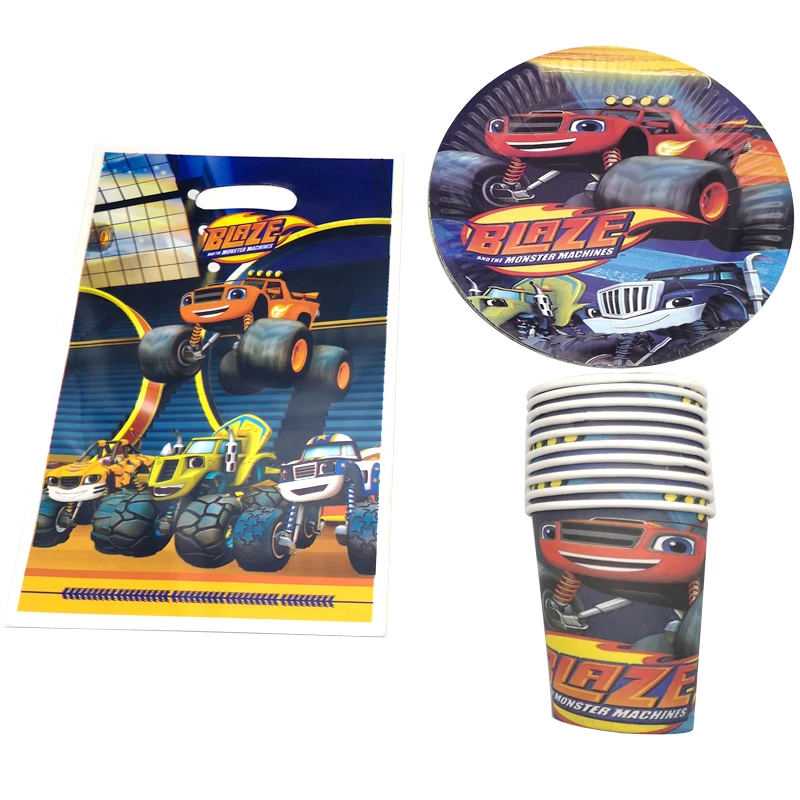 Baby Shower Blaze Monster Machines Decorate Cups Plates Kids Boys Favors Dishes Glass Happy Birthday Party Loot Gifts Bags 60PCS
Baby Shower Blaze Monster Machines Decorate Cups Plates Kids Boys Favors Dishes Glass Happy Birthday Party Loot Gifts Bags 60PCS