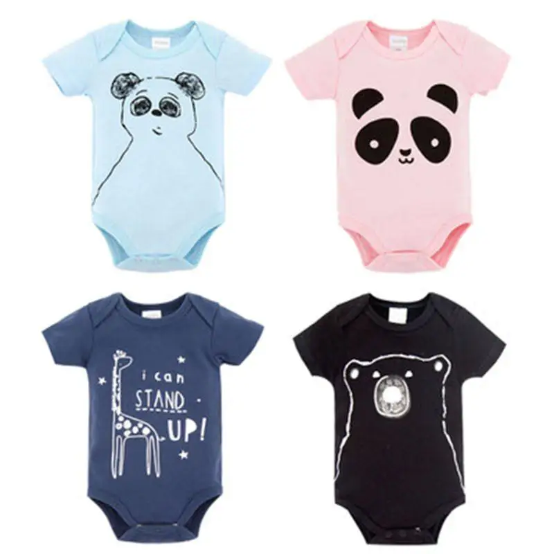100% Cotton Summer Short Sleeved Jumpsuit For 2019 Newborn Romper Character Baby Boy Girl Clothes Baby Rompers Summer
100% Cotton Summer Short Sleeved Jumpsuit For 2019 Newborn Romper Character Baby Boy Girl Clothes Baby Rompers Summer