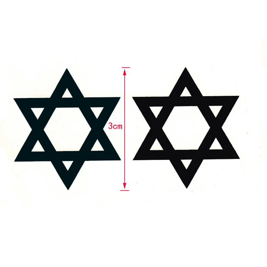 20pcs Black Hexagram Waterproof Temporary Tattoos Men tatouage temporaire Harajuku tattoo sleeves selfie flash tatoo sleeve
20pcs Black Hexagram Waterproof Temporary Tattoos Men tatouage temporaire Harajuku tattoo sleeves selfie flash tatoo sleeve