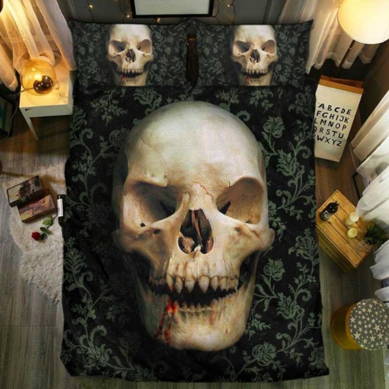 Yi chu xin 3d sugar skull bedding set king size skull duvet cover set with pillowcase queen Bedclothes drop ship bed linen
Yi chu xin 3d sugar skull bedding set king size skull duvet cover set with pillowcase queen Bedclothes drop ship bed linen