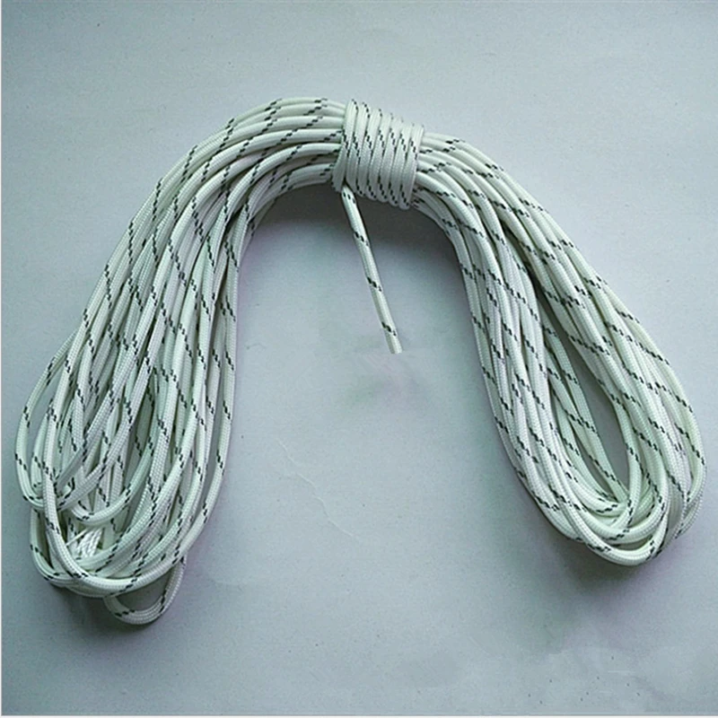 YINGTOUMAN 550 Paracord 50m/lot Parachute Cord Lanyard Rope Survival Rope 9 Strand Lot Luminous Climbing Survival Equipment
YINGTOUMAN 550 Paracord 50m/lot Parachute Cord Lanyard Rope Survival Rope 9 Strand Lot Luminous Climbing Survival Equipment