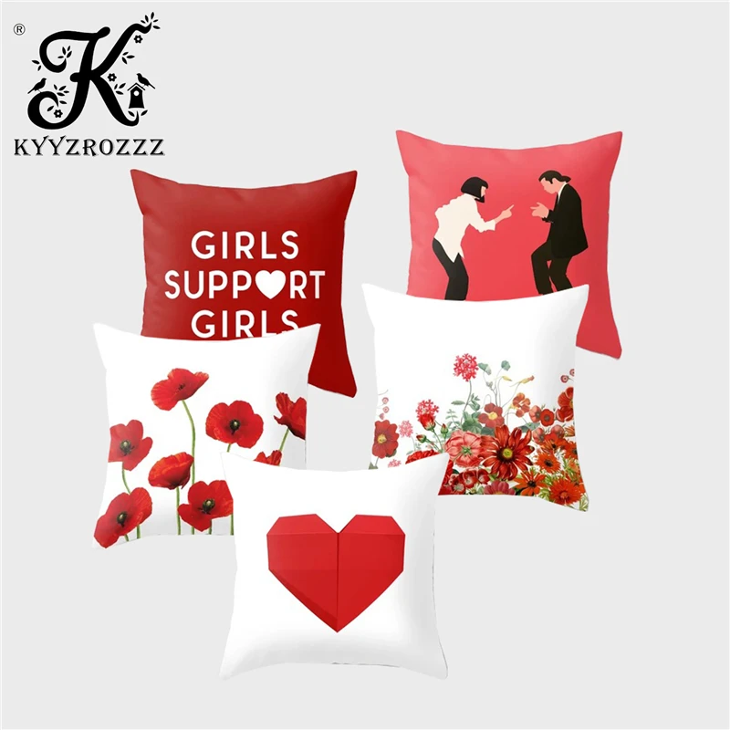 KYYZROZZZ Fashion Flower Plant Cushion Cover Polyester Geometric Stripe Character Print Decoration Sofa Home Car Pillow Case
KYYZROZZZ Fashion Flower Plant Cushion Cover Polyester Geometric Stripe Character Print Decoration Sofa Home Car Pillow Case