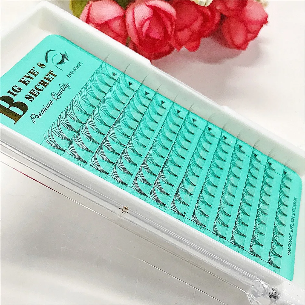 Wholesale Short Stem Volume 6D Premade Fans Volume Professional Clustered Lashes False Mink Eyelashes
Wholesale Short Stem Volume 6D Premade Fans Volume Professional Clustered Lashes False Mink Eyelashes