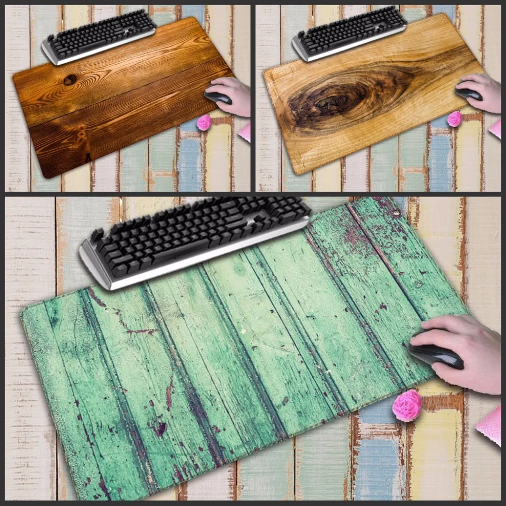 Mairuige Wood texture Super Large Mouse Pad 900*400*3MM Natural Rubber Material Waterproof Desk Mousepad With White Locking Edge
Mairuige Wood texture Super Large Mouse Pad 900*400*3MM Natural Rubber Material Waterproof Desk Mousepad With White Locking Edge