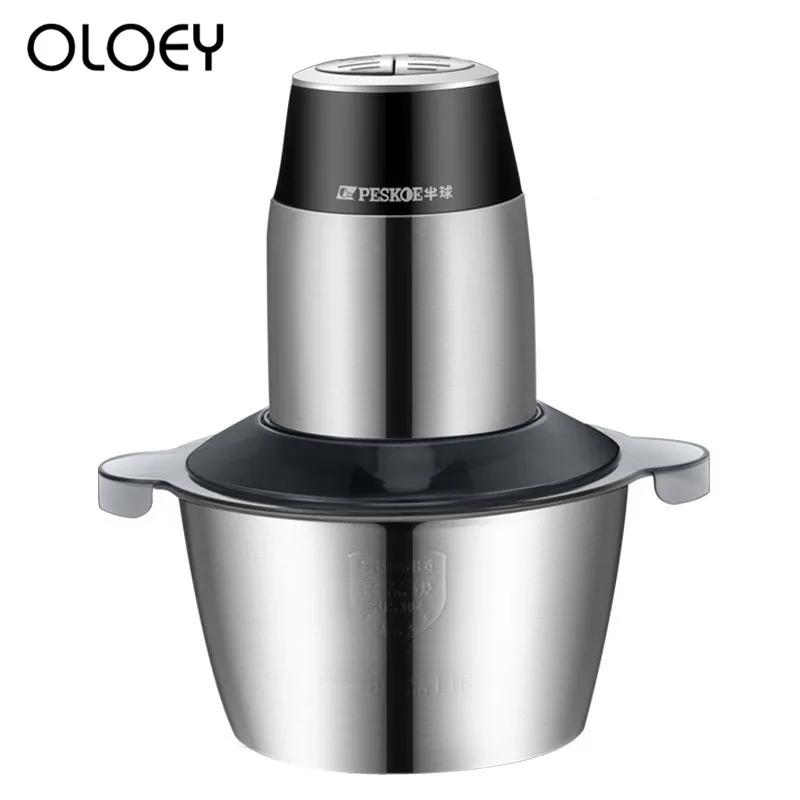 Household Electric Double Stainless Steel Meat Grinder 2L Commercial Electric Multi-function Vegetable Ground Meat Grinder
Household Electric Double Stainless Steel Meat Grinder 2L Commercial Electric Multi-function Vegetable Ground Meat Grinder