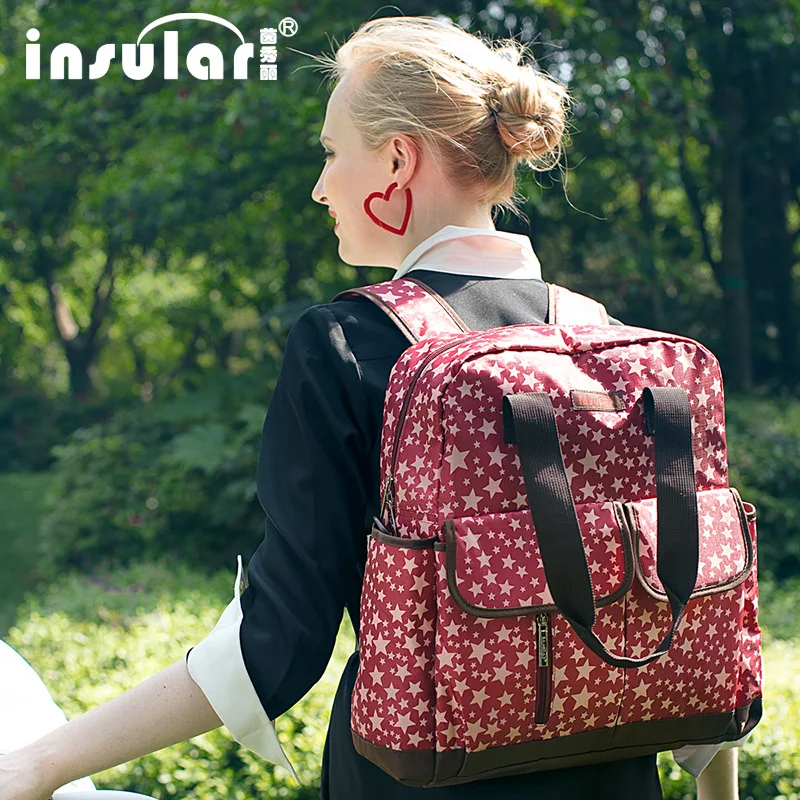 Large Capacity Mummy Bag with Changing Pad Stroller Straps Multifunctional Diaper Bag For Mother Baby Nappy Bag Backpack
Large Capacity Mummy Bag with Changing Pad Stroller Straps Multifunctional Diaper Bag For Mother Baby Nappy Bag Backpack