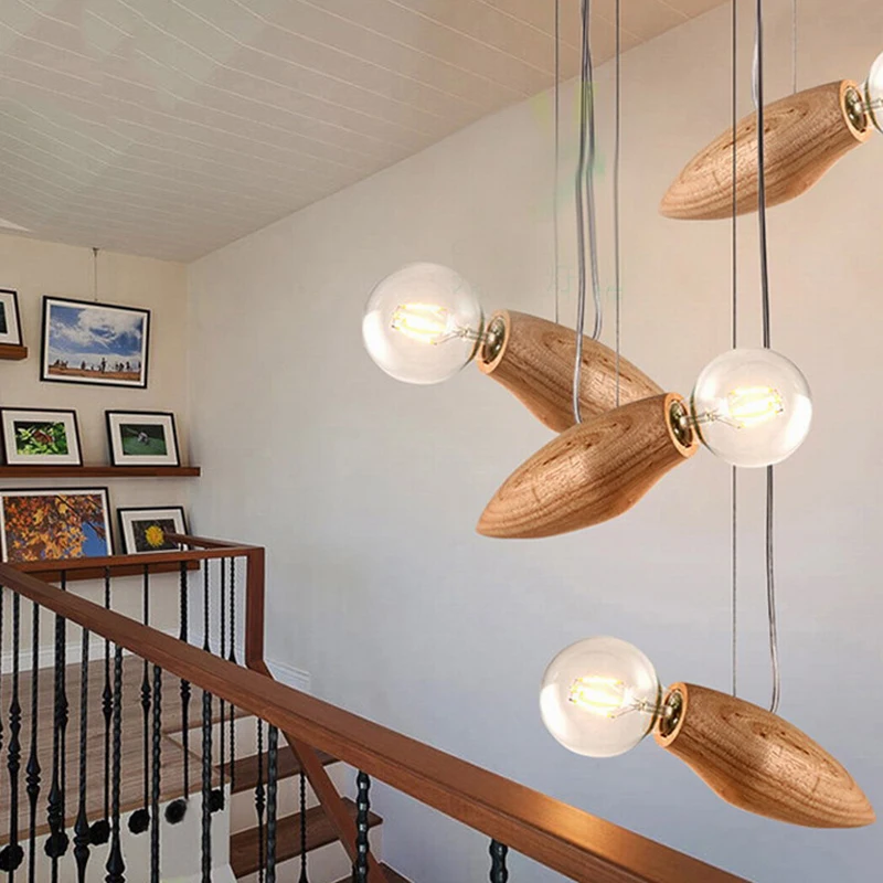 New design Modern Creative Cartoon Bee Lamp Balcony Small Wood loft Pendant Lamp cord Loft Hanging Light Bulb Stairs Decorated
New design Modern Creative Cartoon Bee Lamp Balcony Small Wood loft Pendant Lamp cord Loft Hanging Light Bulb Stairs Decorated