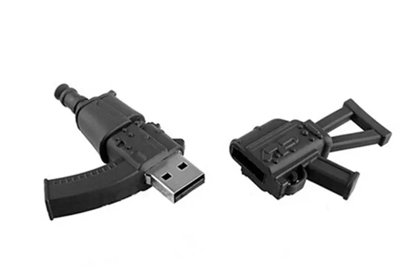 Творческий Мультфильм Пистолет AK47 Новинка АК 47 Gewehr Pistole USB Flash Drive 32 ГБ 64 Шпайхер