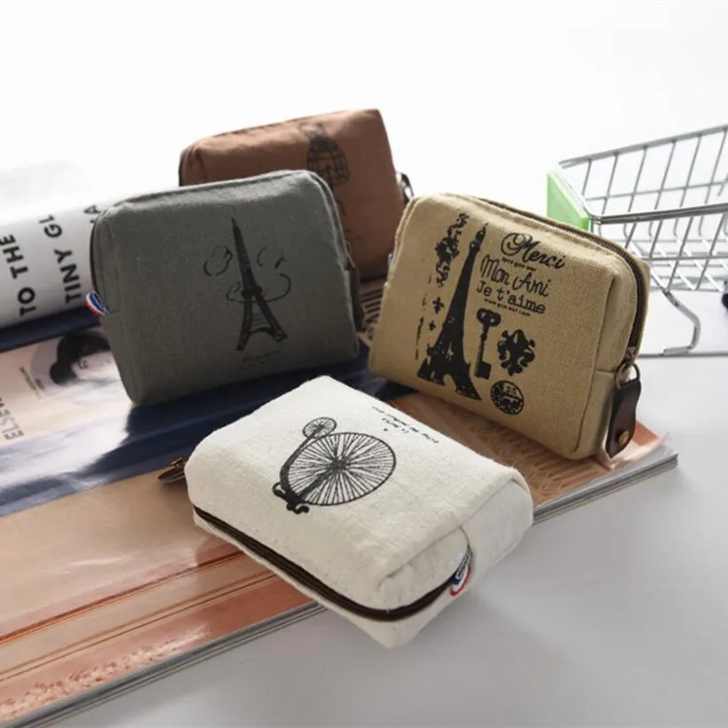 M175 2017 New Cute Canvas Women Purses Tower Wheel Coat Hanger Printing Fabric Coin Purse
M175 2017 New Cute Canvas Women Purses Tower Wheel Coat Hanger Printing Fabric Coin Purse