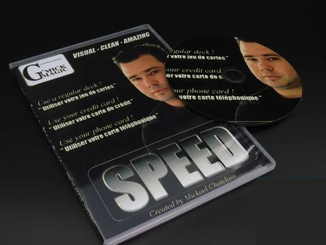 Speed (DVD+Gimmick) By Mickael Chatelain - Trick,Mentalism,Stage Magic Props, Illusions,Close-Up,Comedy,Street Magia Toys
Speed (DVD+Gimmick) By Mickael Chatelain - Trick,Mentalism,Stage Magic Props, Illusions,Close-Up,Comedy,Street Magia Toys