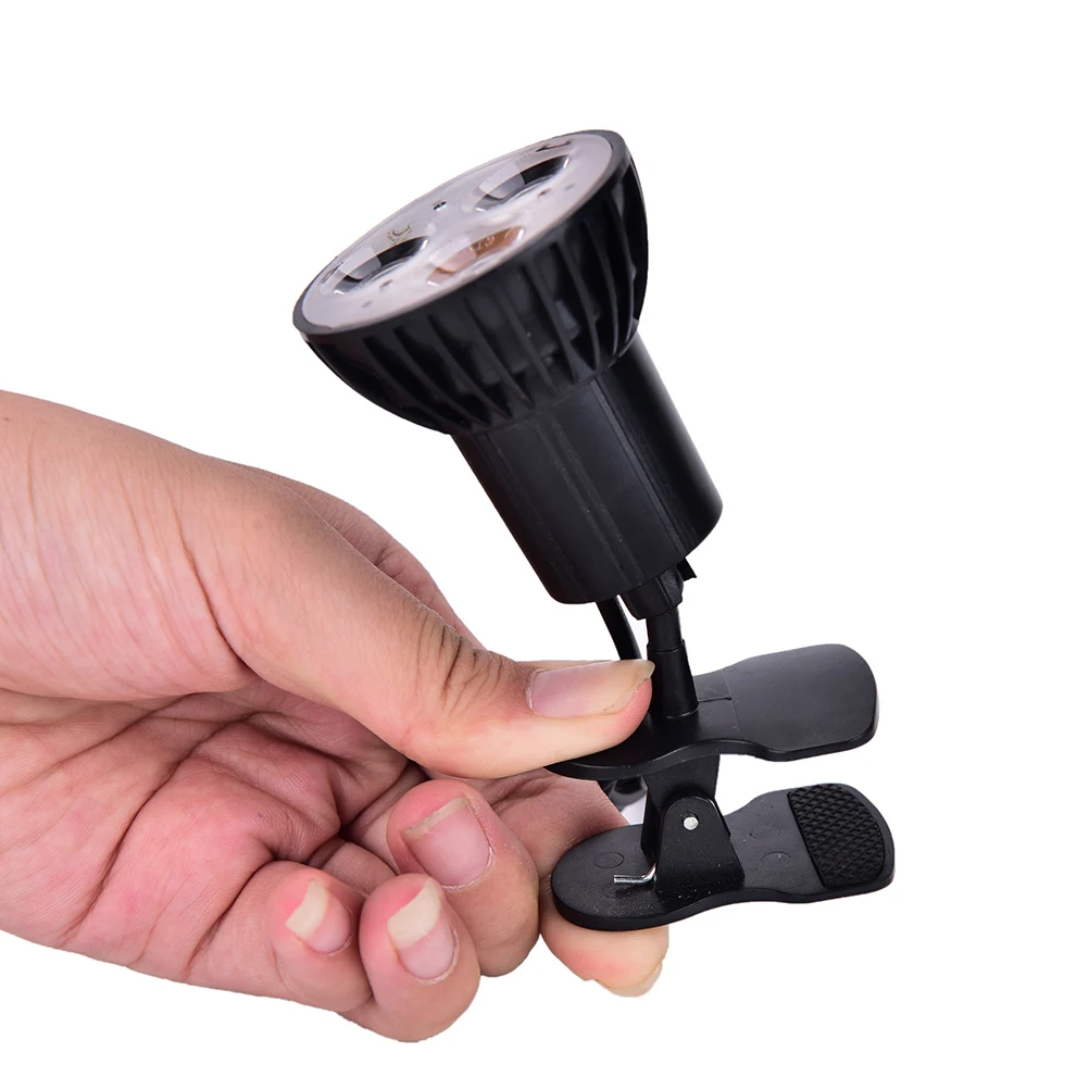 Светильник для чтения гибкий 3 светодиода USB с клипсой | Лампы и освещение