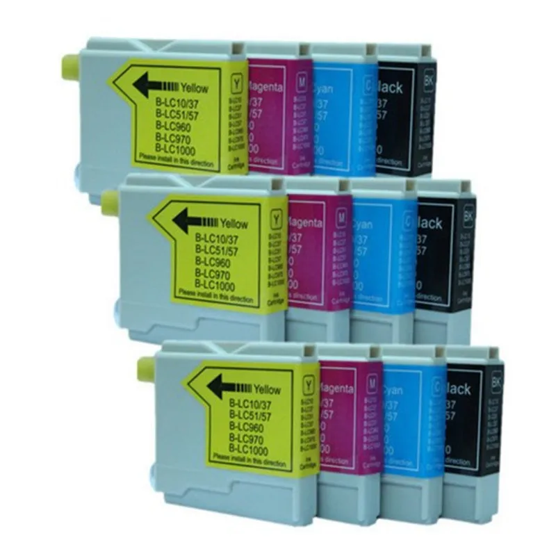12PK Ink Cartridges LC960 LC970 LC1000 Compatible for Brother DCP DCP-130C DCP-135C DCP-150C DCP-153C DCP-157C Printers inks
12PK Ink Cartridges LC960 LC970 LC1000 Compatible for Brother DCP DCP-130C DCP-135C DCP-150C DCP-153C DCP-157C Printers inks