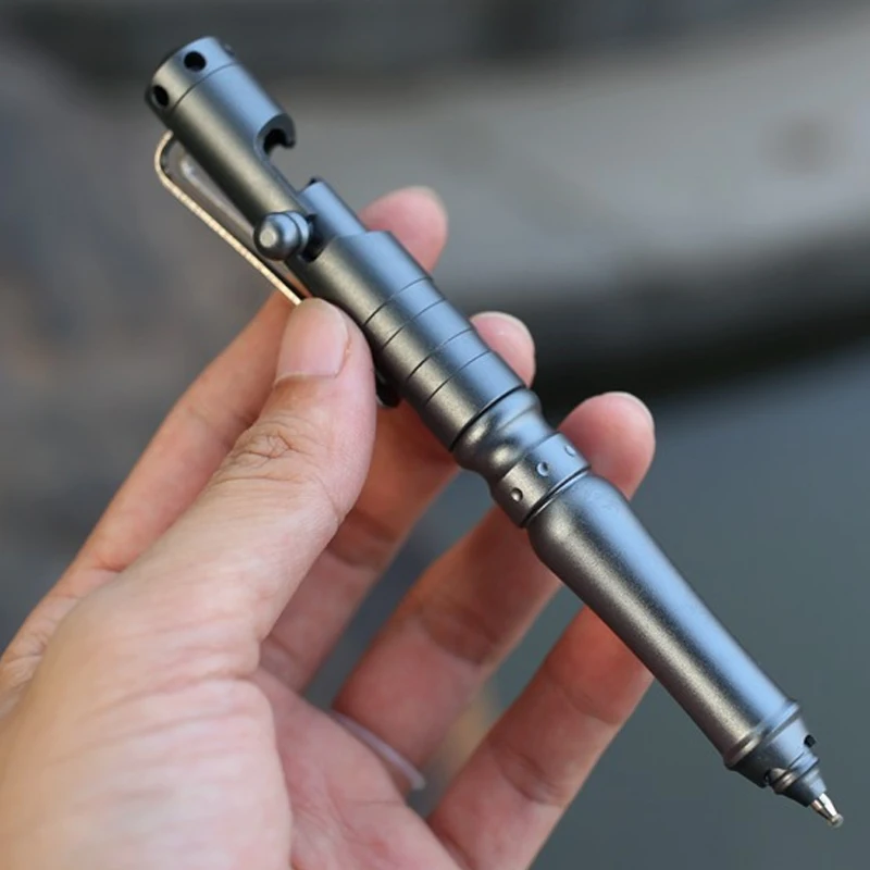1PC EDC Outdoor Portable Multifunction Tactical Bolt Pen Self-Defense Metal Writing Pen Tungsten Steel Broken Window Tool
1PC EDC Outdoor Portable Multifunction Tactical Bolt Pen Self-Defense Metal Writing Pen Tungsten Steel Broken Window Tool