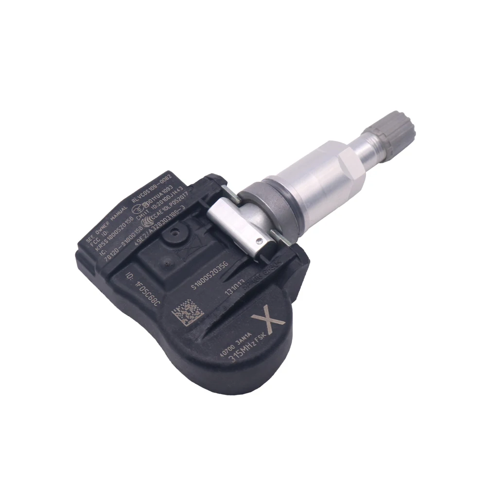 FOR 2013-2019 Nissan Versa & Versa Note w/o Intelligent key 315MHz TPMS SENSOR TIRE AIR PRESSURE SENSOR 40700-3AN1A 407003AN1A
FOR 2013-2019 Nissan Versa & Versa Note w/o Intelligent key 315MHz TPMS SENSOR TIRE AIR PRESSURE SENSOR 40700-3AN1A 407003AN1A