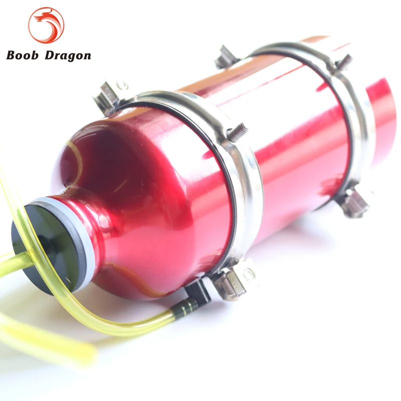 FVITEU Aluminum 600ML red fuel tank (dia 73mm length 186mm) for RC Gas boat Rio 51Z | Игрушки и хобби