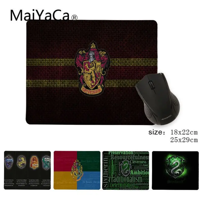 MaiYaCa Нескользящие ПК школа Слизерин логотип анти скольжение прочный силиконовый