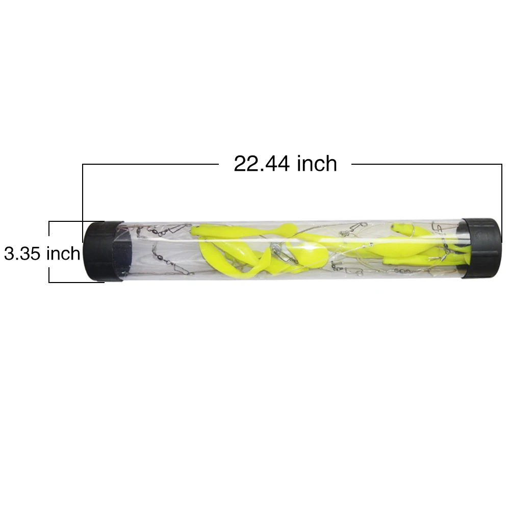 Large combined sea-fishing bait Trolling Marlin Lures The Best saltwater Trolling Umbrella Rig Snapper Shads + storage Tube
Large combined sea-fishing bait Trolling Marlin Lures The Best saltwater Trolling Umbrella Rig Snapper Shads + storage Tube