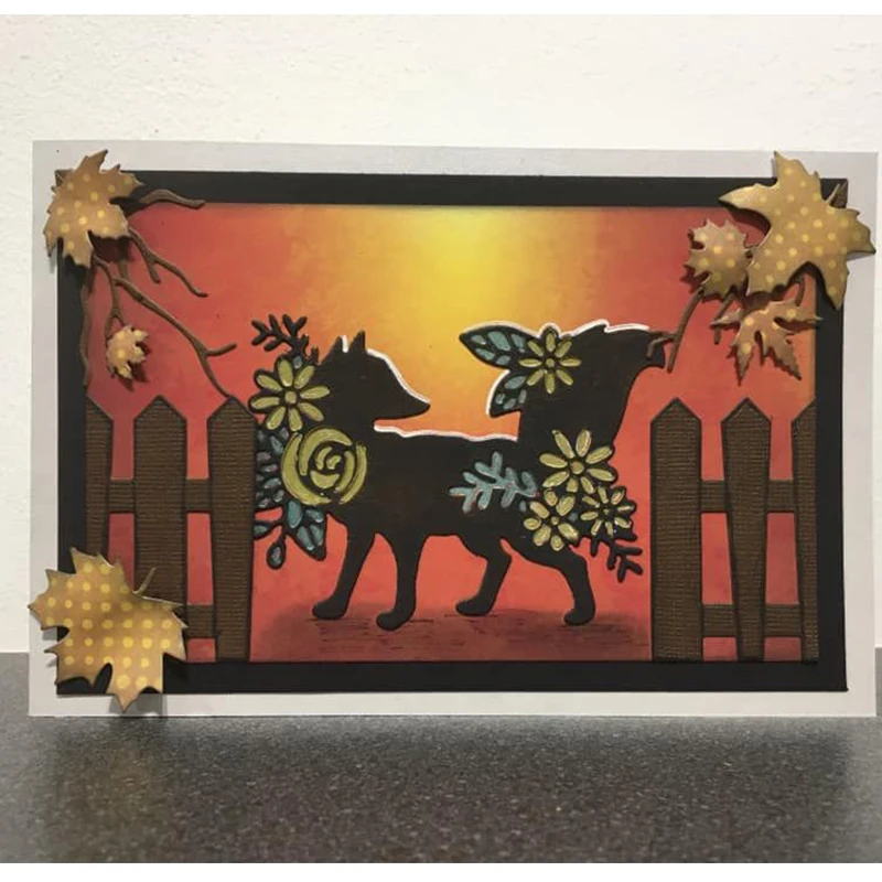 Flower Silhouette Fox Metal Cutting Dies for DIY Scrapbooking Decorative Crafts Embossing Album Paper Cards Making New 2019 Dies
Flower Silhouette Fox Metal Cutting Dies for DIY Scrapbooking Decorative Crafts Embossing Album Paper Cards Making New 2019 Dies