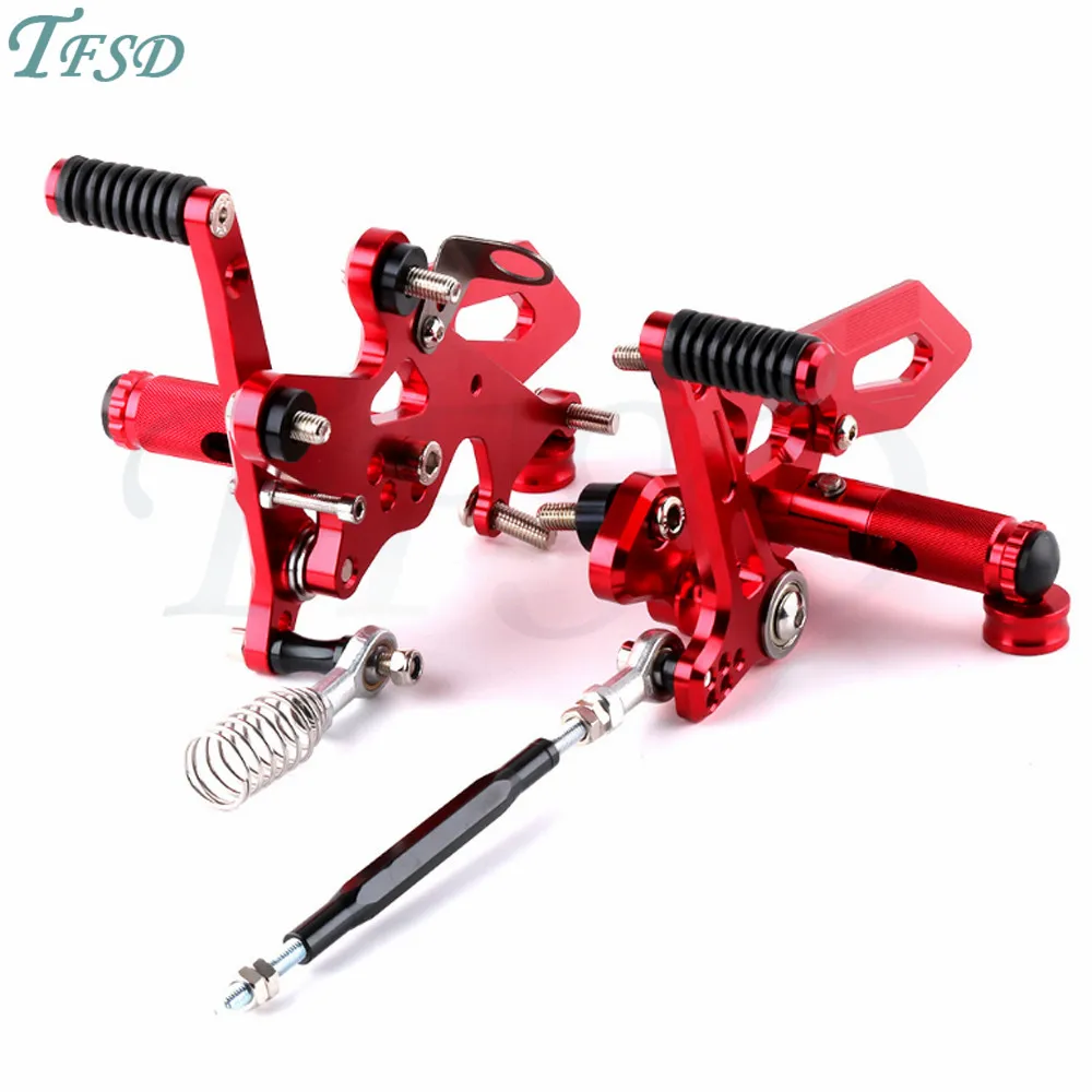 Right Left Footrest Motorcycle CNC Aluminum Adjustable Rear Sets Foot For Kawasaki Ninja 250 Ninja 300 250 Z300
Right Left Footrest Motorcycle CNC Aluminum Adjustable Rear Sets Foot For Kawasaki Ninja 250 Ninja 300 250 Z300